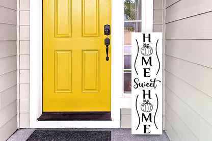 Home Sweet Home, Vertical Porch Sign SVG