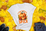 Thanksgiving PNG, Little Pumpkin with a Lot of Spice