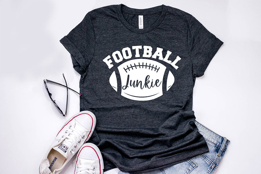 Football Junkie | Football SVG Cut File