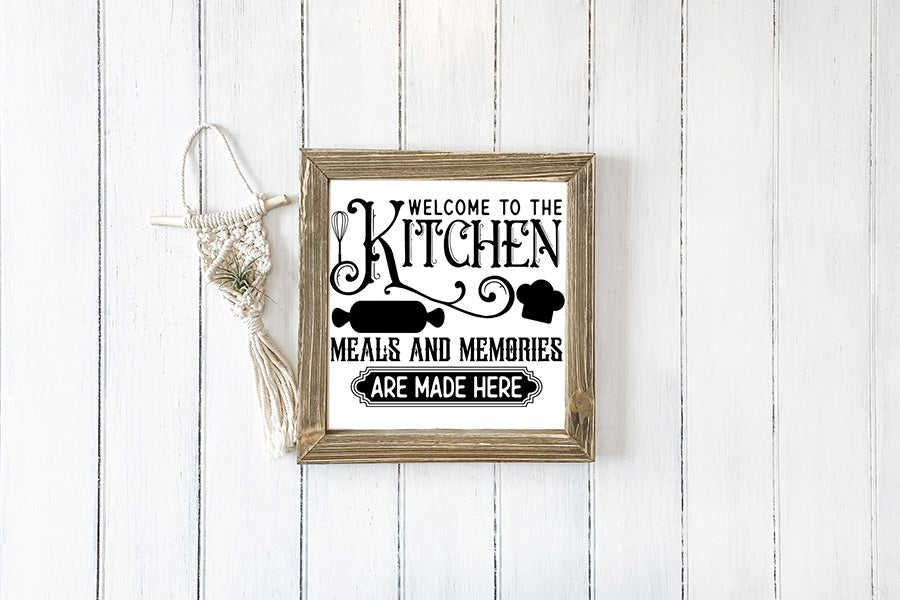 Welcome to the Kitchen | Vintage Kitchen SVG