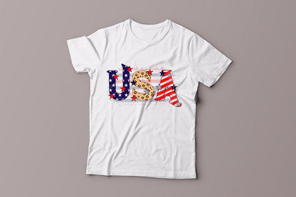 USA PNG - Patriotic Sublimation Design