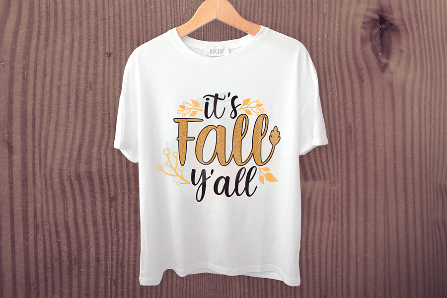 Fall Sublimation Design, It's Fall Y'all PNG