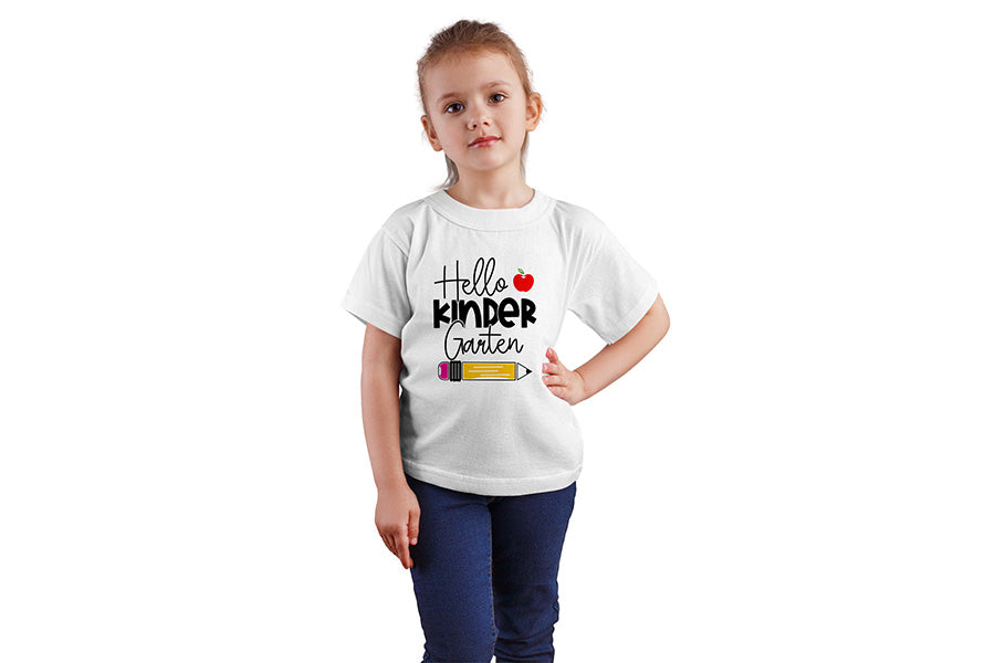 Hello Kindergarten SVG, Back to School SVG