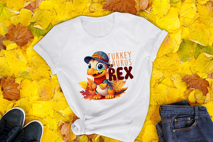 Turkey Saurus Rex | Thanksgiving PNG Sublimation