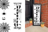Welcome to Our Haunted House - Porch Sign SVG