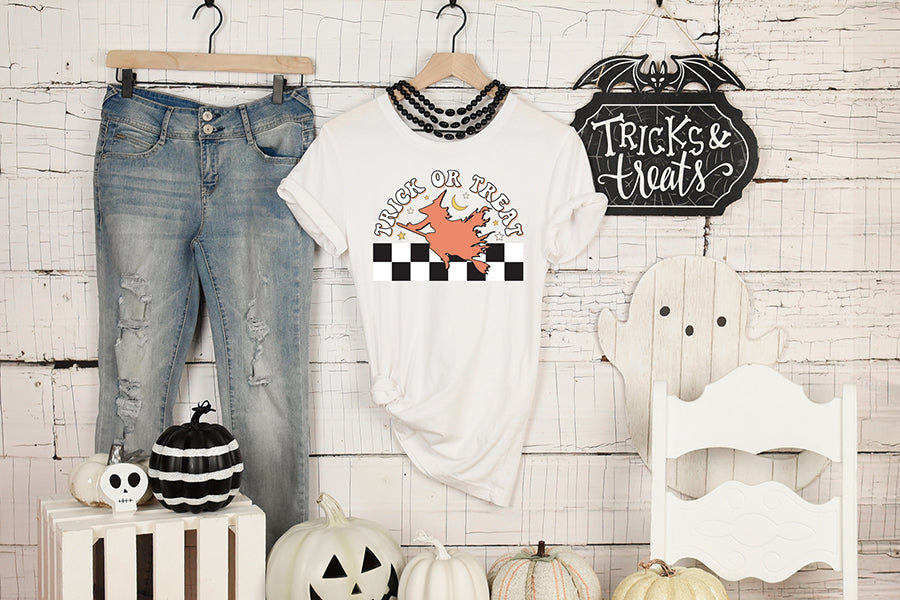 Trick or Treat - Retro Halloween Sublimation