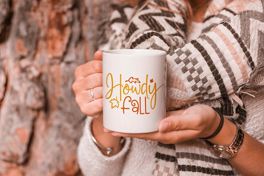 Fall SVG - Autumn SVG - Howdy Fall Cut File