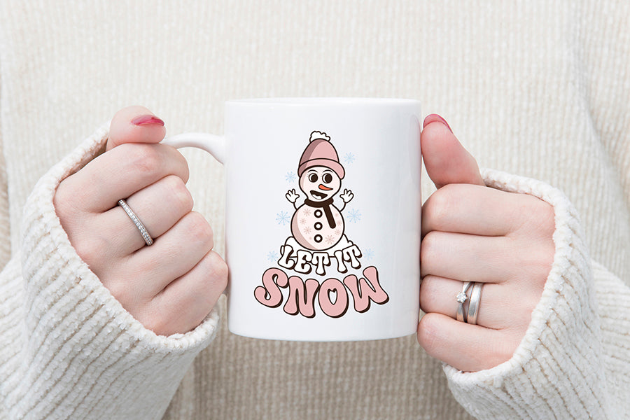 Let It Snow | Groovy Christmas Sublimation