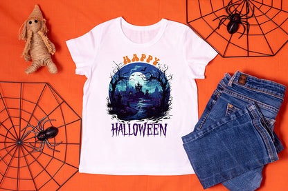 Happy Halloween PNG Sublimation Design