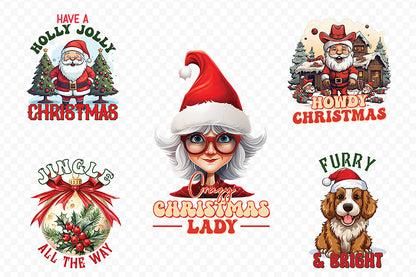 Christmas PNG Sublimation Bundle Vol.4