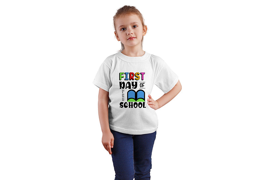 Back to School SVG - First Day of Preschool