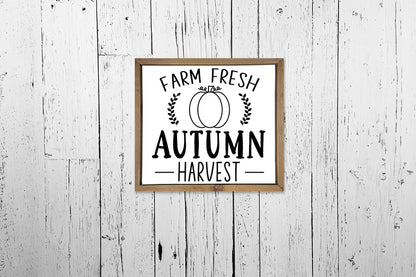 Fall Farmhouse SVG, Farm Fresh Pumpkins