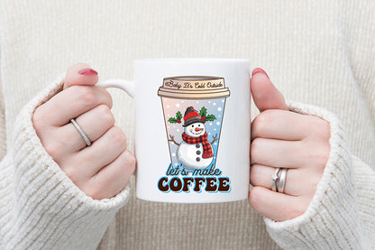 Christmas Coffee Sublimation Design