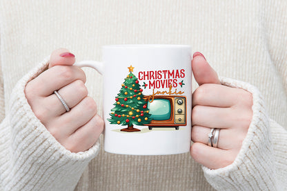 Christmas Movies Junkie PNG Sublimation