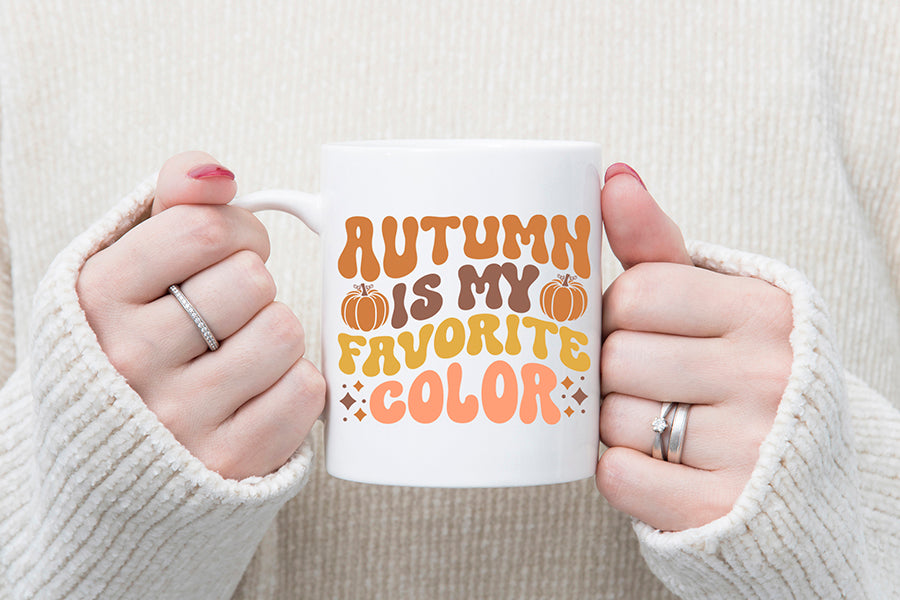 Autumn is My Favourite Color, Retro Fall SVG