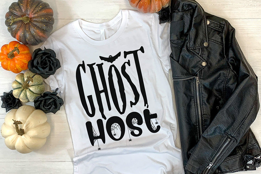 Ghost Host SVG, Free Halloween SVG