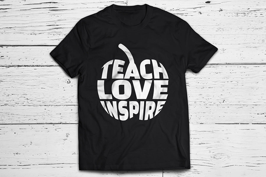 Teach Love Inspire | Teacher SVG Design