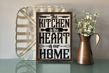 Vinage Kitchen is the Heart of Our Home SVG Design