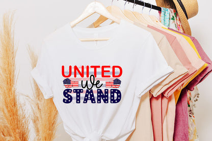 United We Stand, Patriotic Sublimation Design