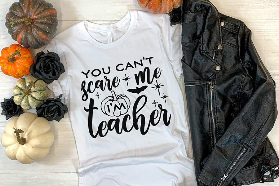 You Can't Scary Me I'm Teacher, Free Halloween SVG