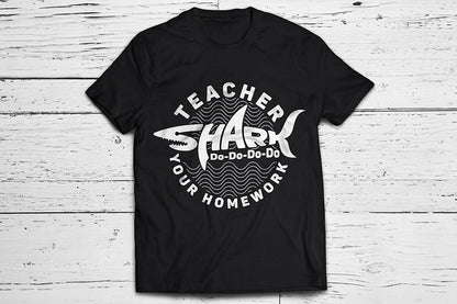 Teacher Shark Do-Do-Do-Do Your Homework SVG