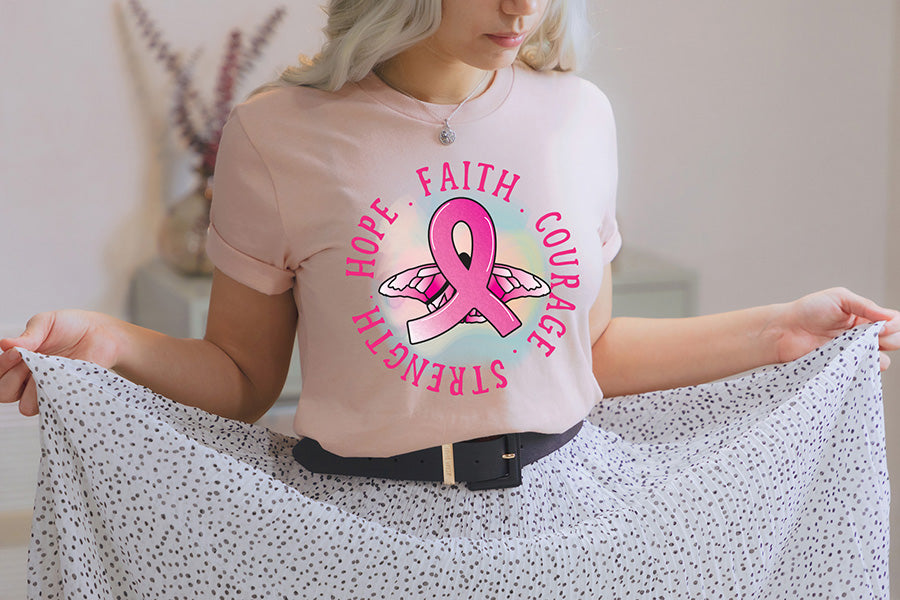 Breast Cancer Awareness Sublimation PNG