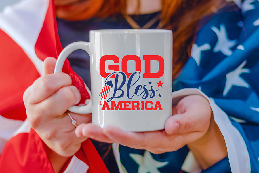 God Bless America SVG - 4th of July SVG