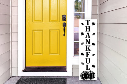 Thankful - Thanksgiving Porch Sign SVG