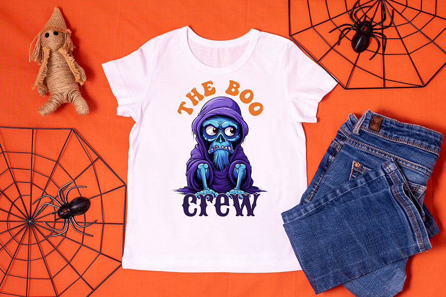 The Boo Crew, Halloween Sublimation Design