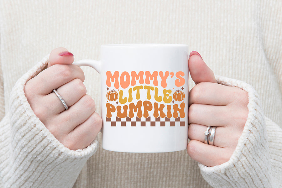 Retro Fall SVG | Mommy's Little Pumpkin