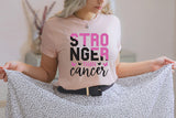 Stronger Than Cancer SVG | Breast Cancer SVG