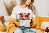 Fall is My Favorite Color - Retro Fall PNG