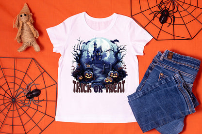 Halloween Sublimation Design, Trick or Treat