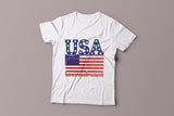 USA Born and Raised | Patriotic Sublimation Design