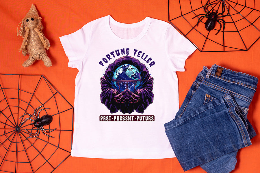 Halloween Sublimation Design - Fortune Teller