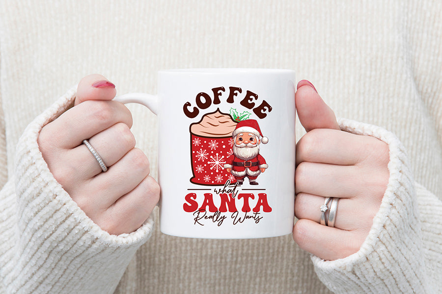 Coffee What Santa Really Wants Sublimation