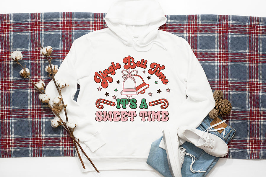 Jingle Bell Time It's a Sweet Time PNG Sublimation