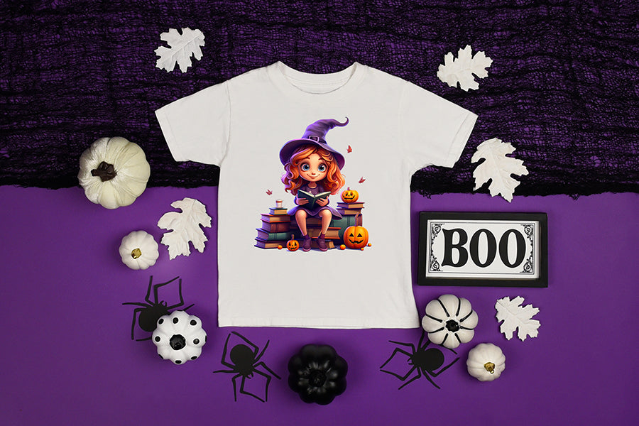 Cute Witch Halloween Sublimation Bundle