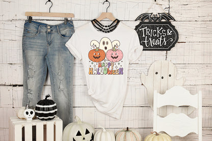 Happy Halloween Retro Sublimation Design