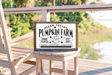Pumpkin Farm SVG - Fall Farmhouse Sign SVG