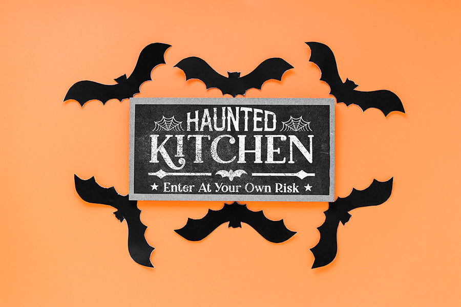 Halloween Kitchen Sign SVG - Haunted Kitchen