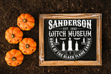 Vintage Halloween SVG, Sanderson Witch Museum