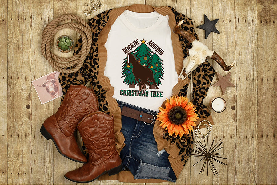 Rockin Around the Christmas Tree Sublimation