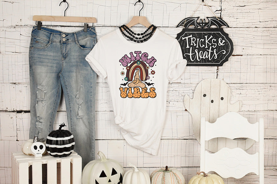 Witch Vibes, Halloween Witch Sublimation