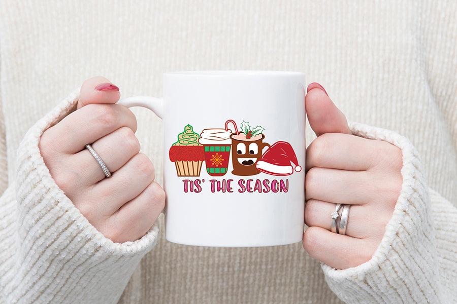 Tis the Season - Christmas Coffee PNG
