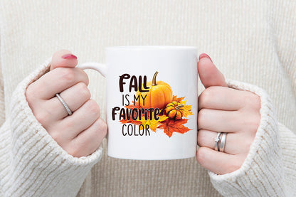 Fall Sublimation Design - Fall is My Favorite Color PNG