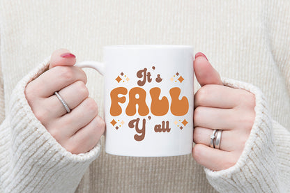 Retro Fall SVG - It's Fall Y'all SVG