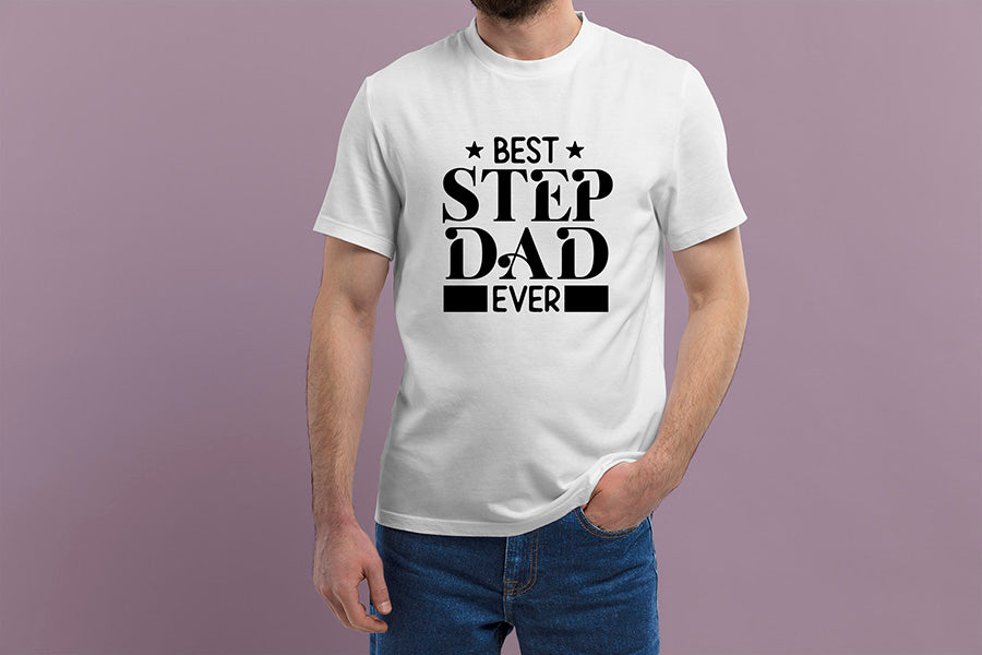 Father's Day SVG - Best Step Dad Ever