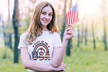 Retro 4th of July Sublimation | Party in the USA PNG