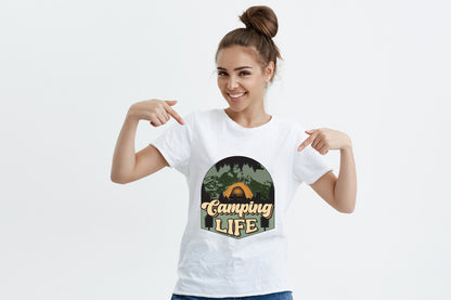 Retro Camping Sublimation - Camping Life PNG